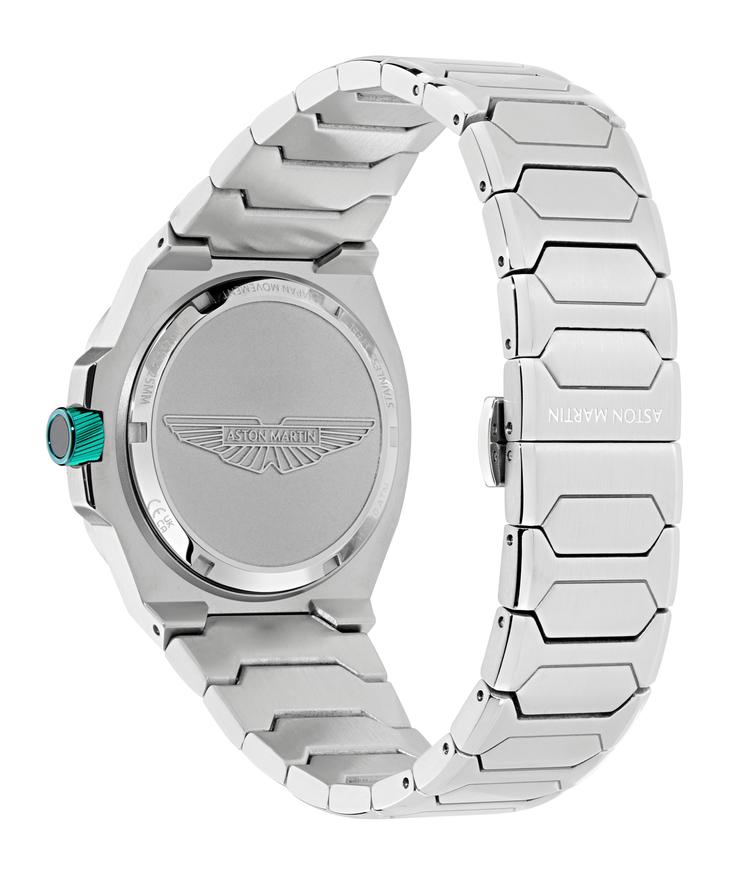 GPQ Podium Green Dial Stainless Steel Bracelet Watch