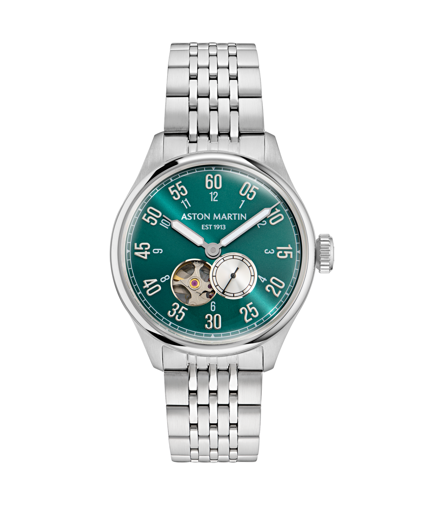 TS1 Automatic Podium Green Stainless Steel Bracelet Watch