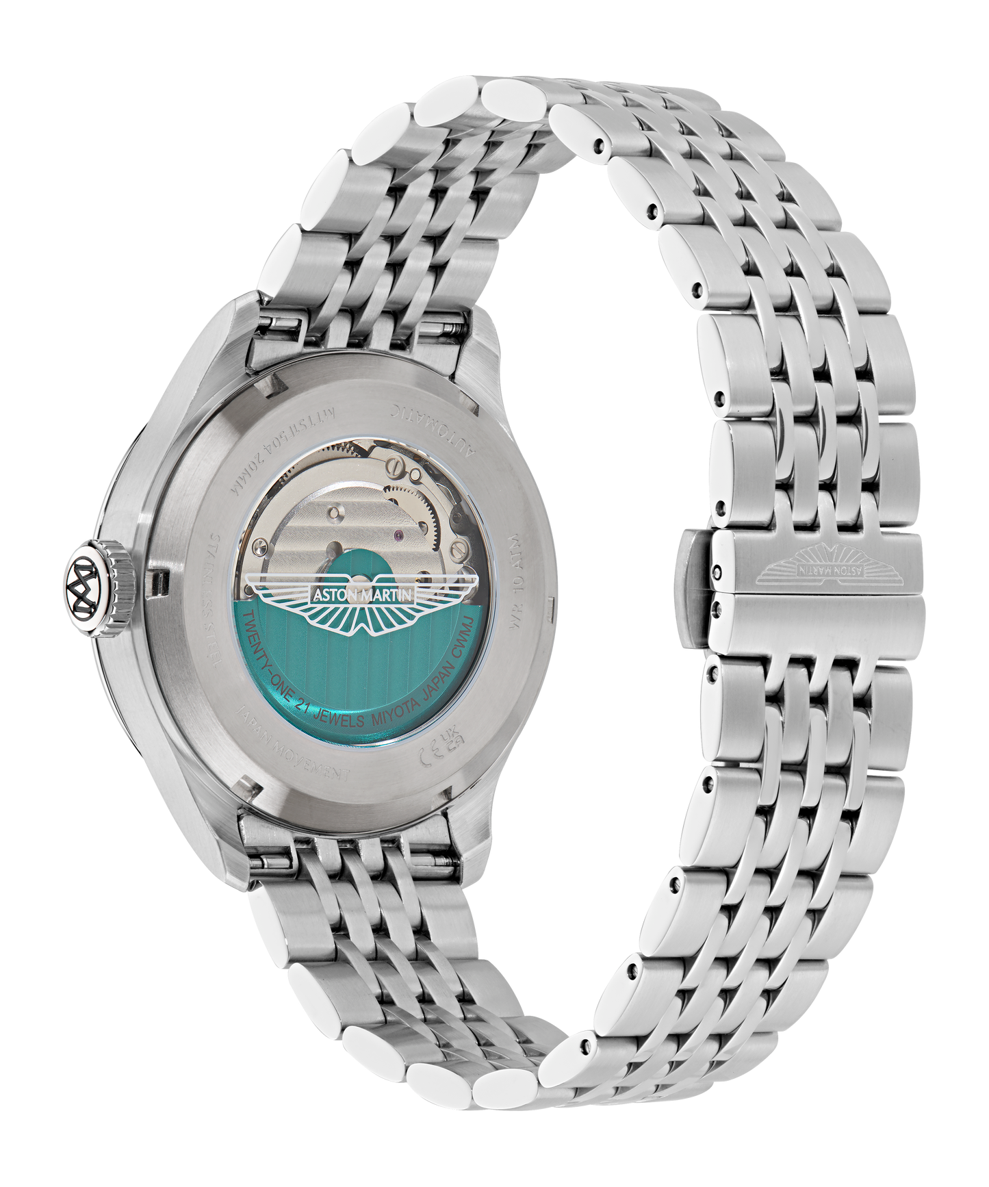 TS1 Automatic Podium Green Stainless Steel Bracelet Watch