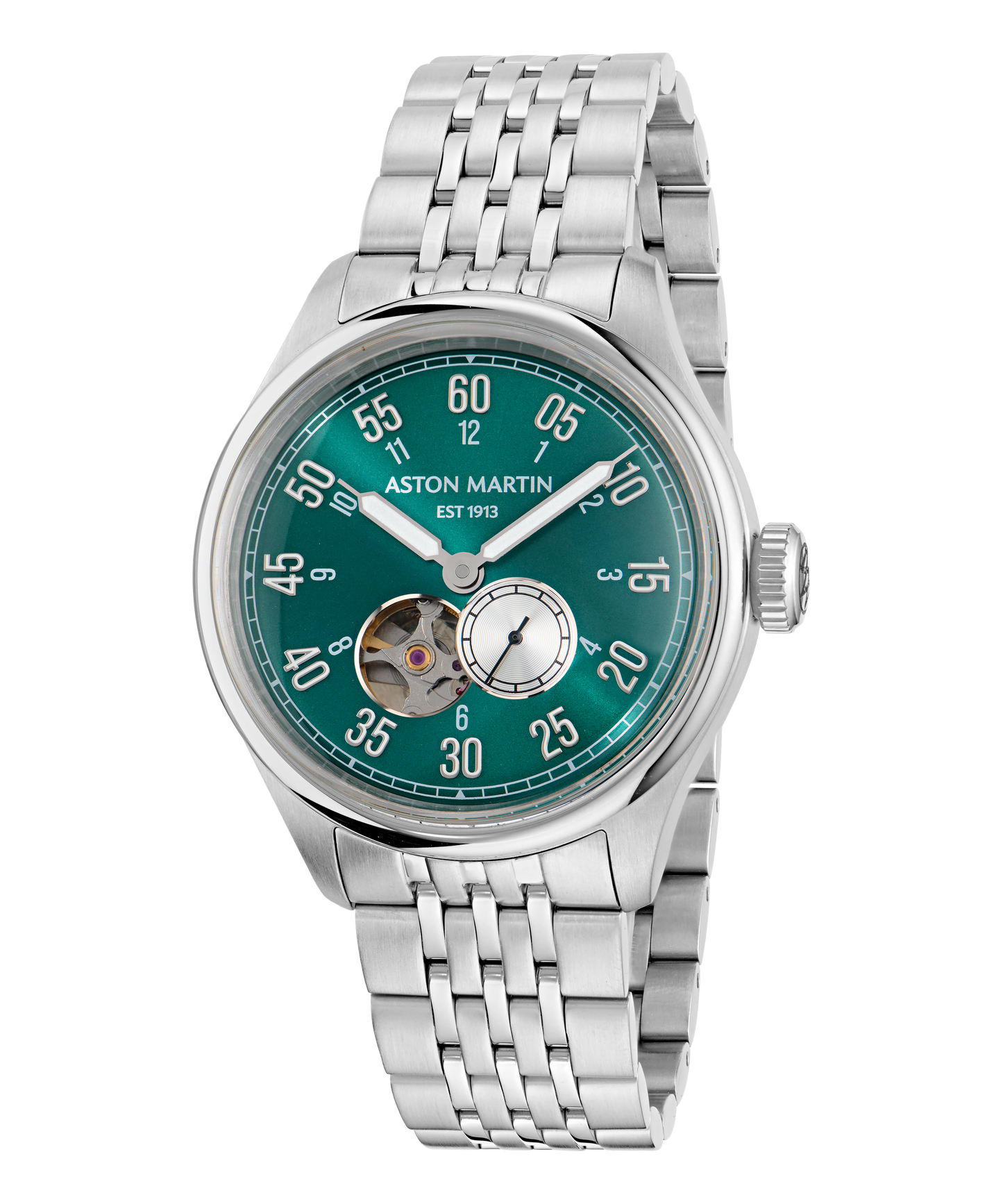 TS1 Automatic Podium Green Stainless Steel Bracelet Watch