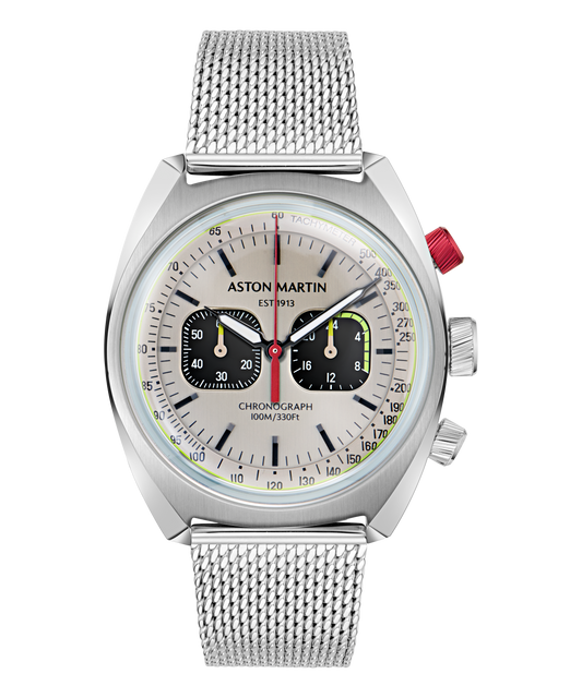 TS2 Chronograph Stainless Steel Mesh Bracelet Watch