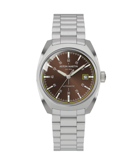 TS2 Automatic Light Brown Stainless Steel Bracelet Watch