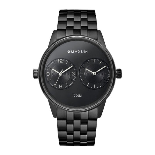 Maxum x Taylor Steele - Black Dial, Black Case & Black Bracelet