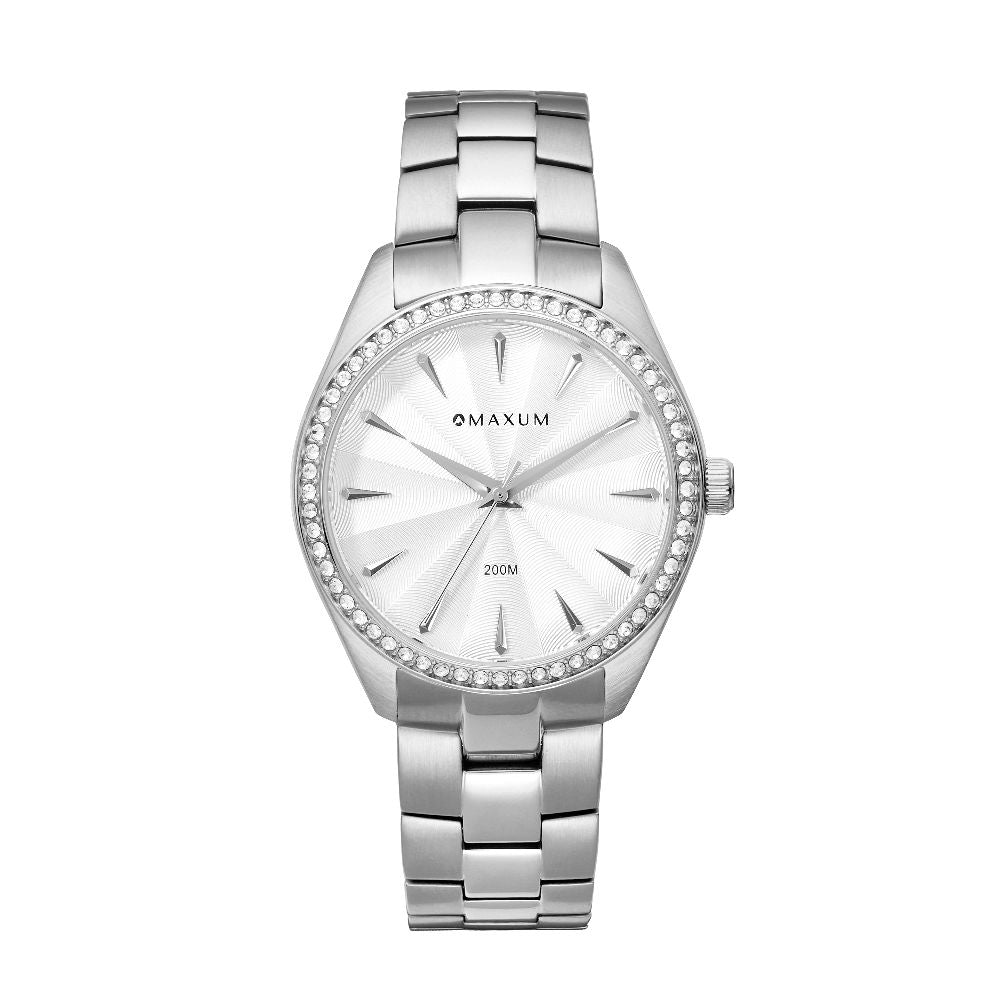 Sydney - White Dial & Silver Tone Case & Bracelet