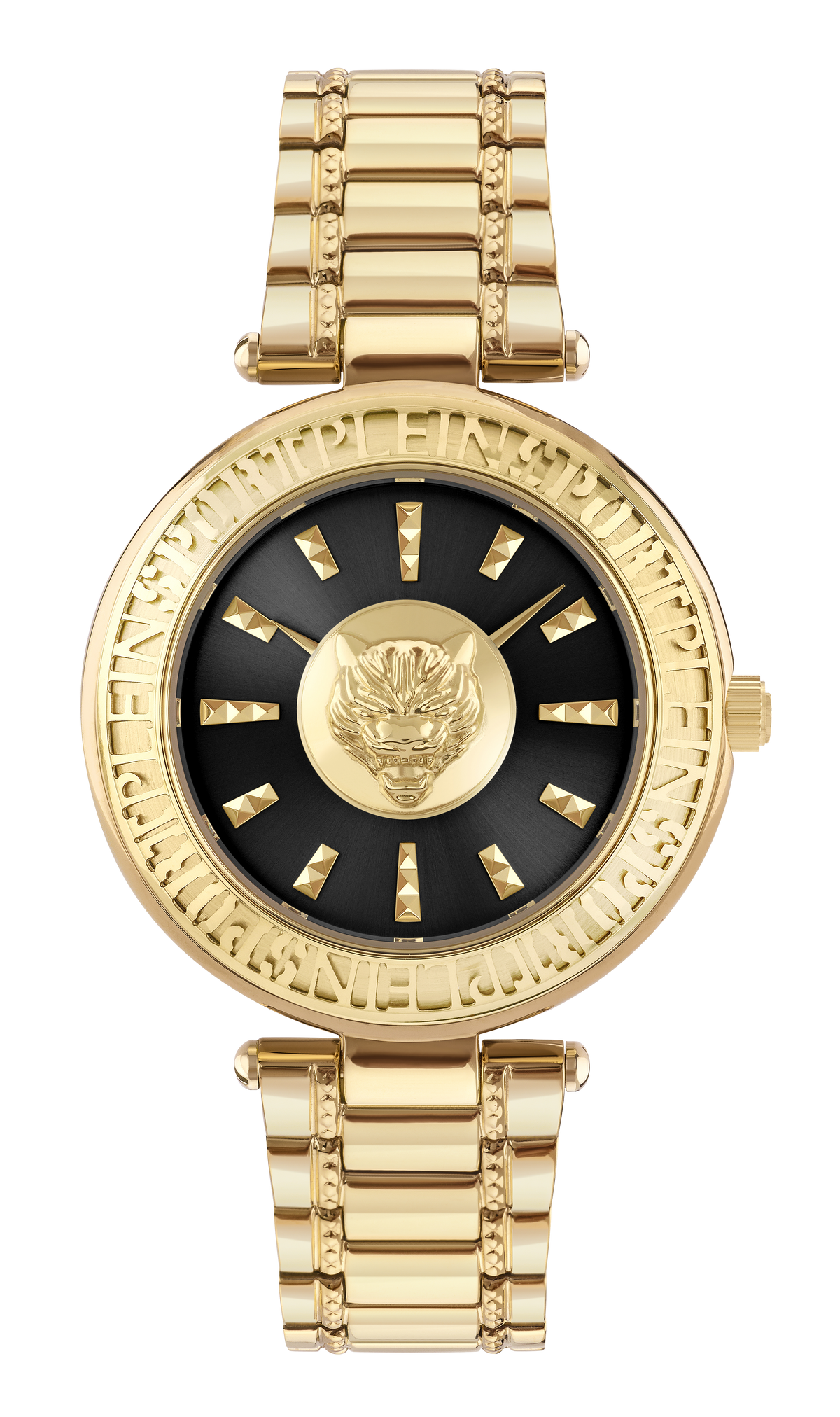 Plein Sport Opium 38mm Gold Tone Analogue Watch