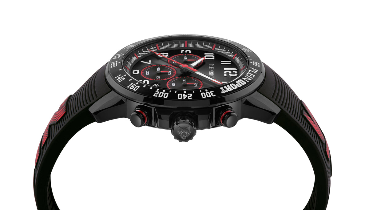 CHRONORACE 45mm IP Black Chronograph Watch