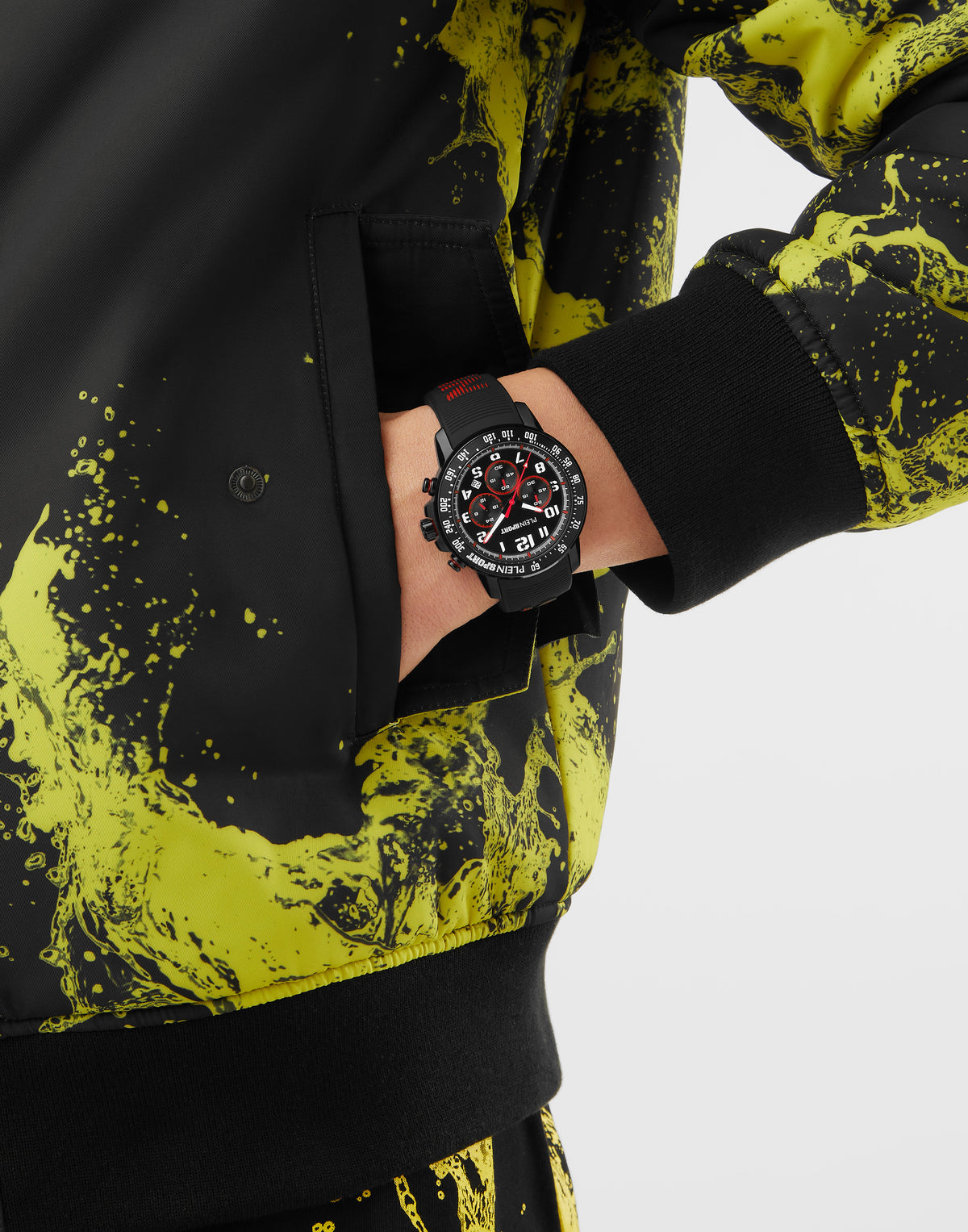 CHRONORACE 45mm IP Black Chronograph Watch