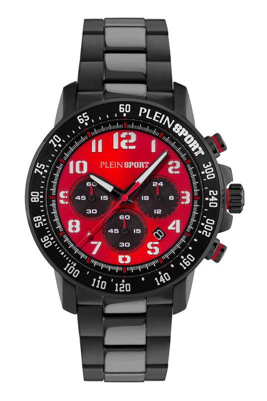 CHRONORACE 45mm IP Gun Chronograph Watch