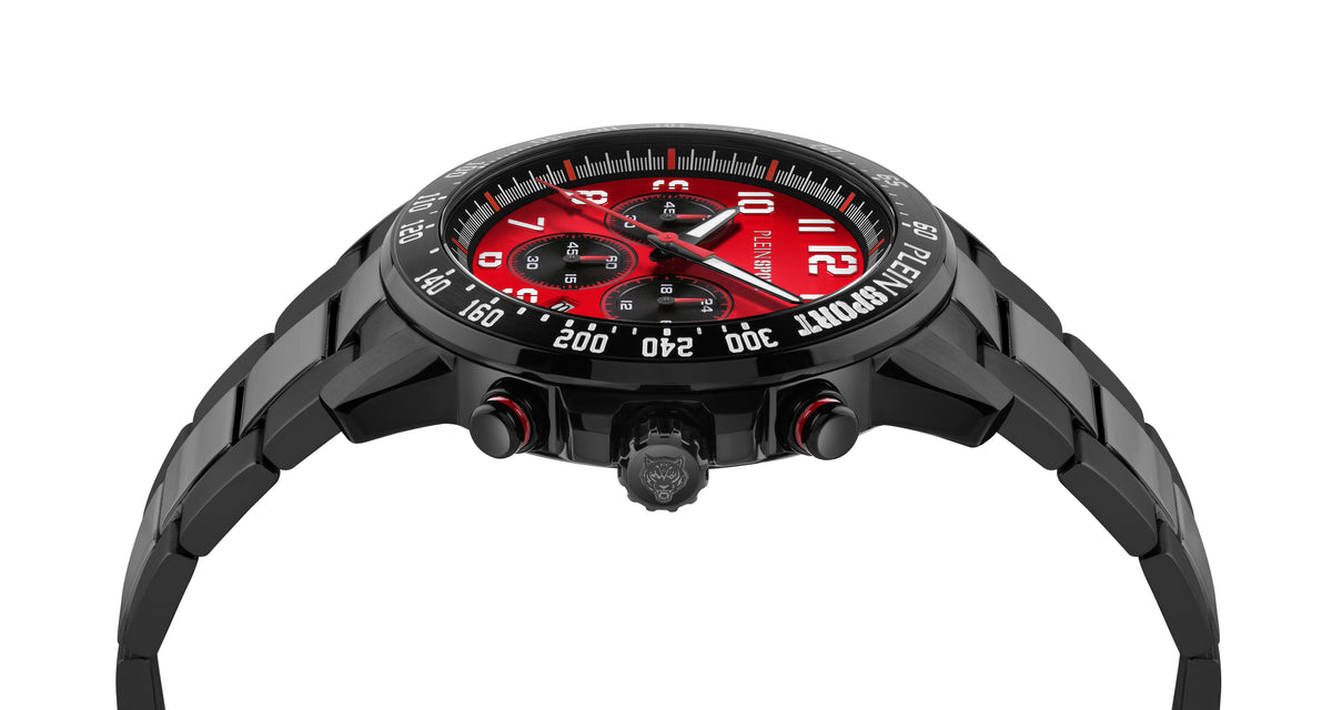 CHRONORACE 45mm IP Gun Chronograph Watch