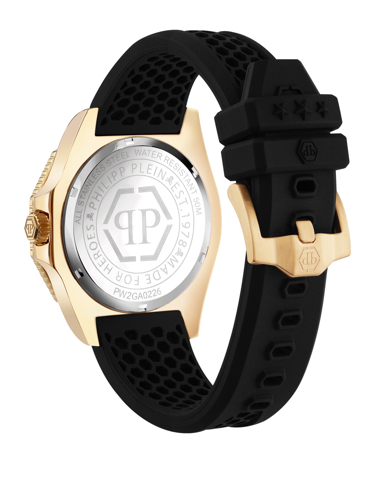 AQUASTORM 44mm Gold-Tone Analogue Watch