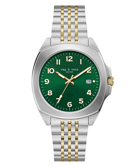 Rag & Bone Bleeker Two-Tone Analogue Watch