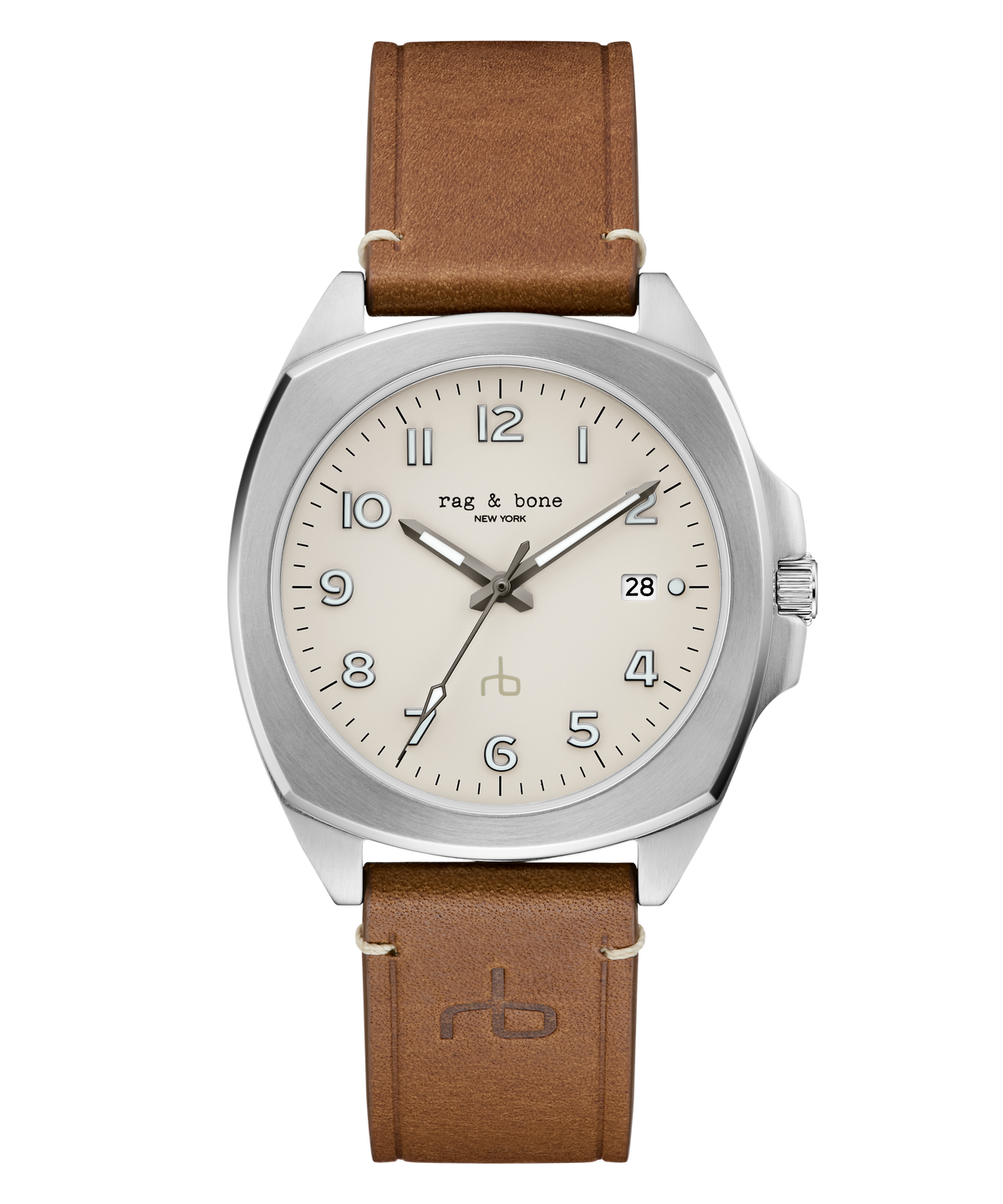 Rag & Bone Bleeker Silver-Tone Analogue Watch