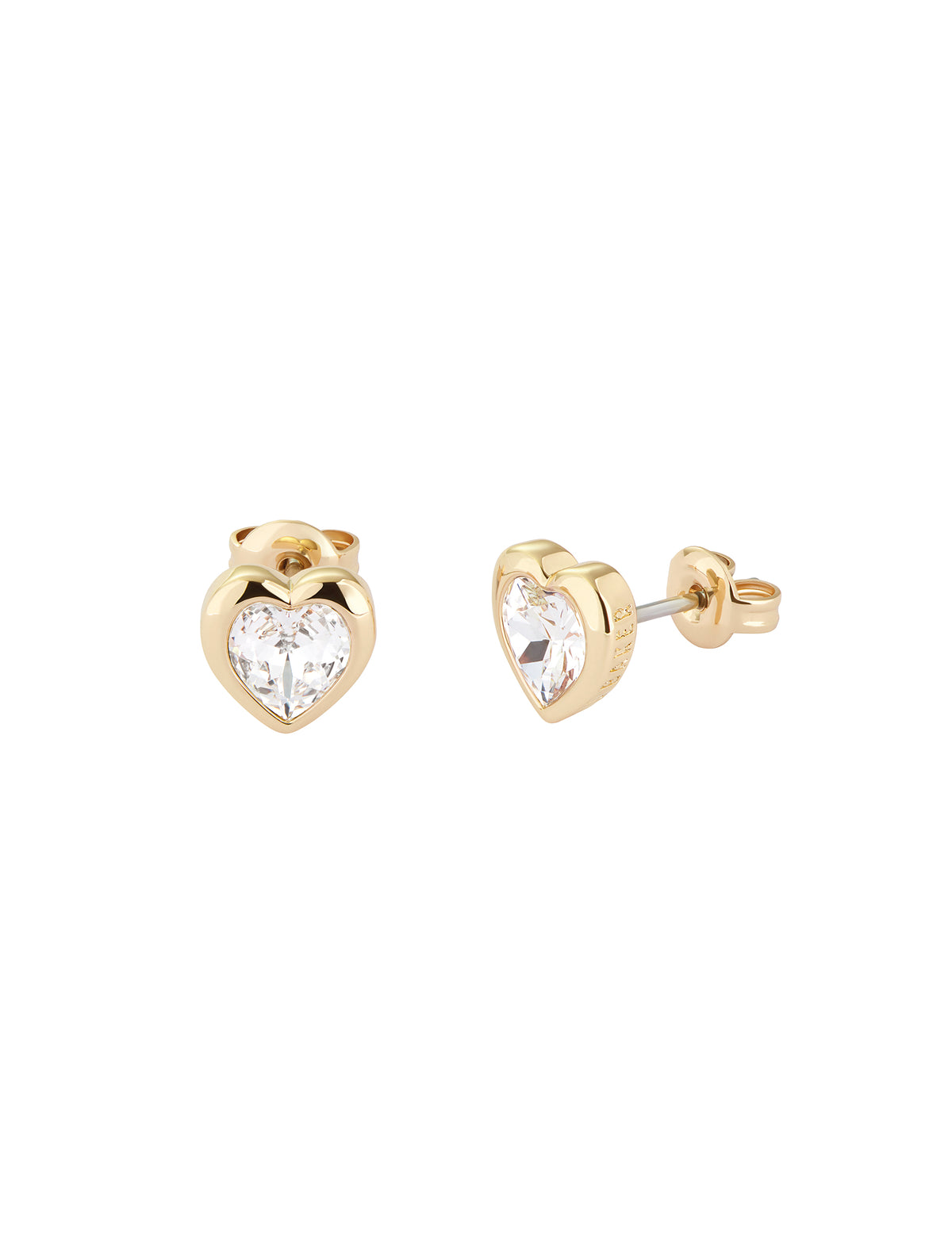 HAN: Crystal Heart Stud Earrings