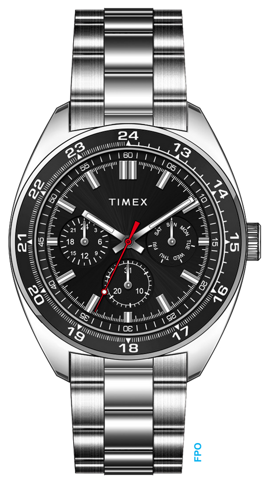 Weston 45mm Stainless Steel Bracelet Watch