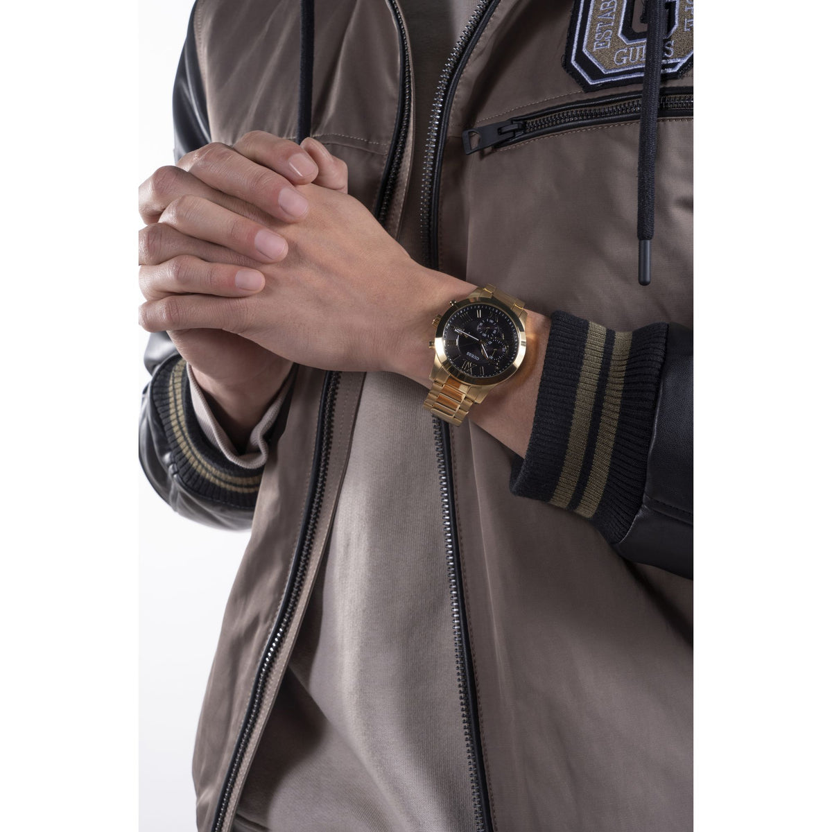 Guess Atlas Mens Watch in Gold