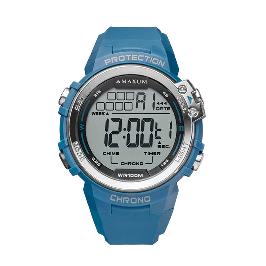 EXPLORER Teal Blue Digital Watch